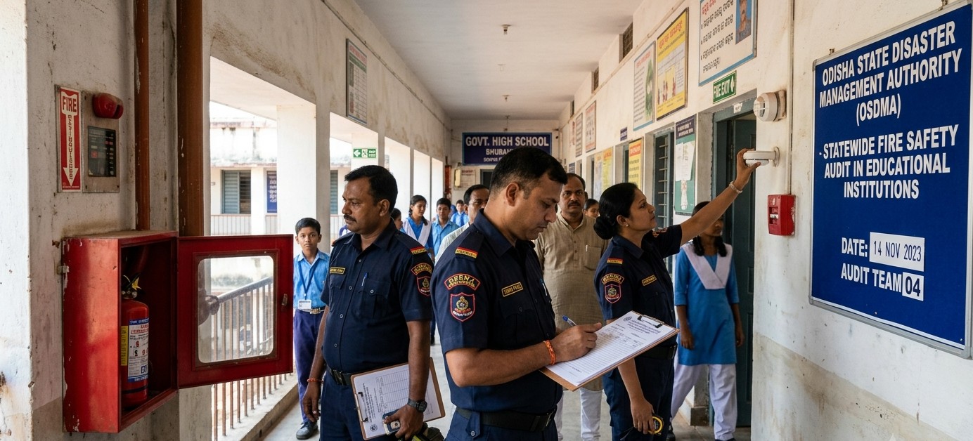 OSDMA Orders Statewide Fire Safety Audit in Educational Institutions